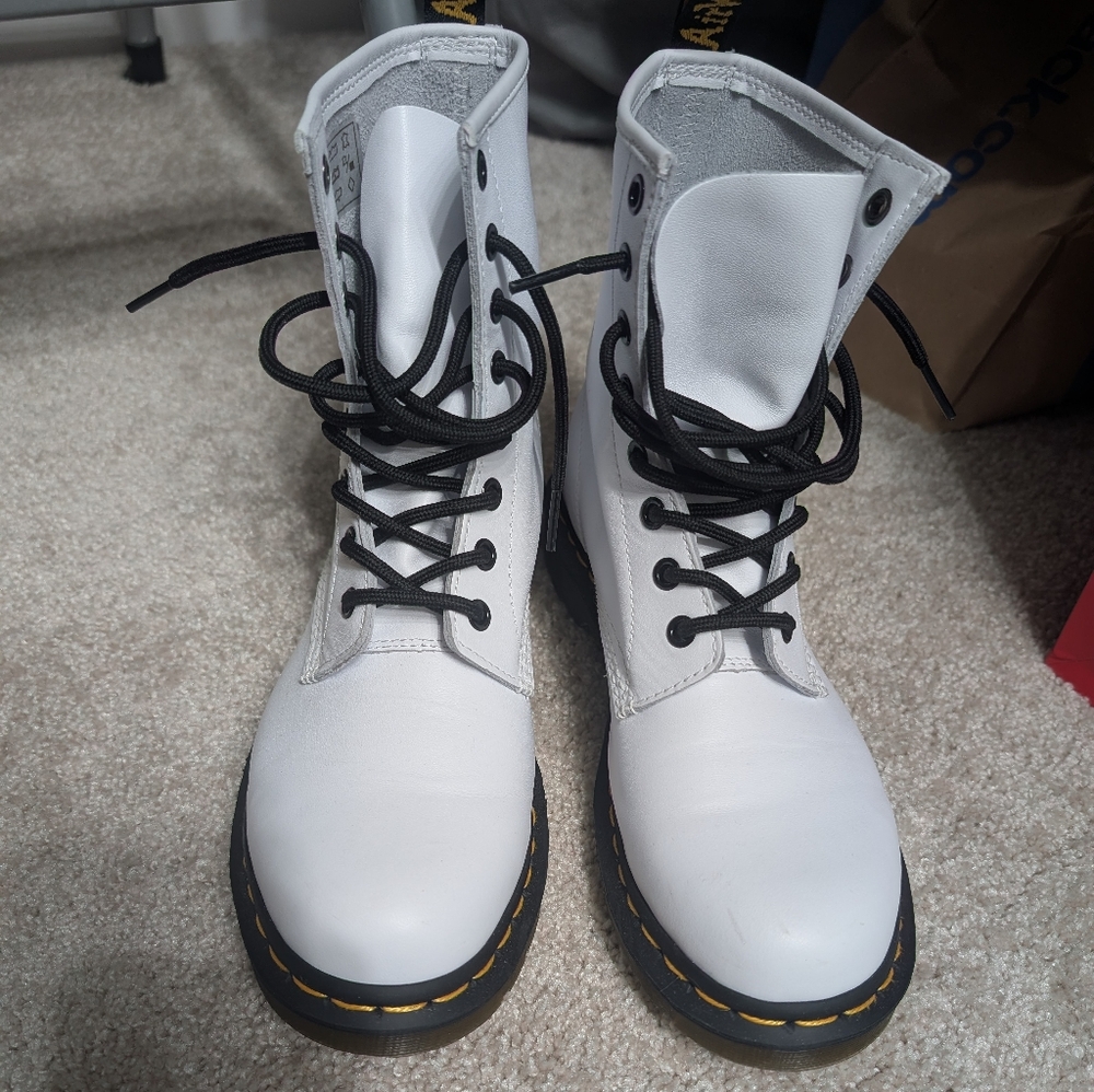 Like New White Docs - image 5